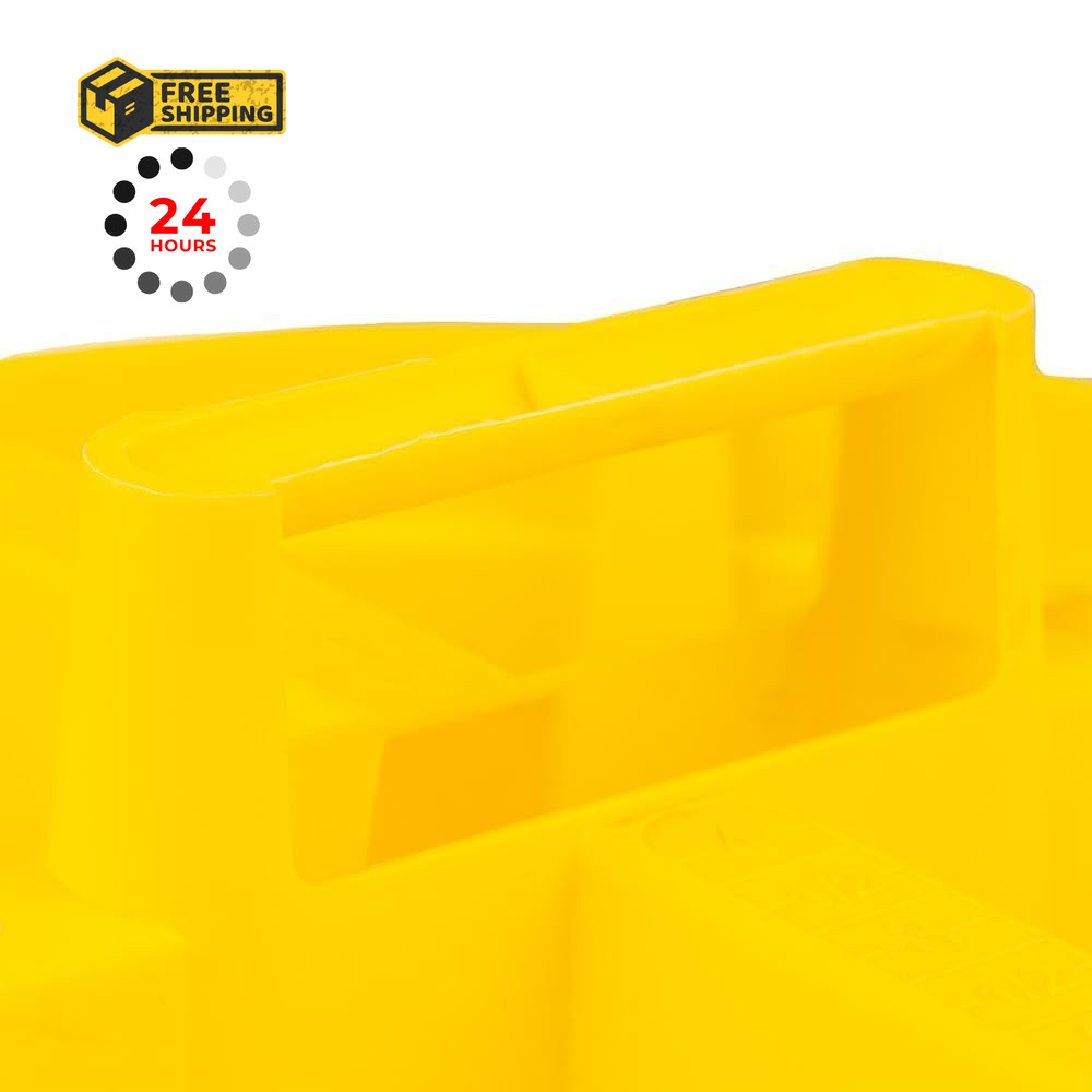 Bucket Boss – Stacker Small Parts 1 Count (Pack of 1), Yellow