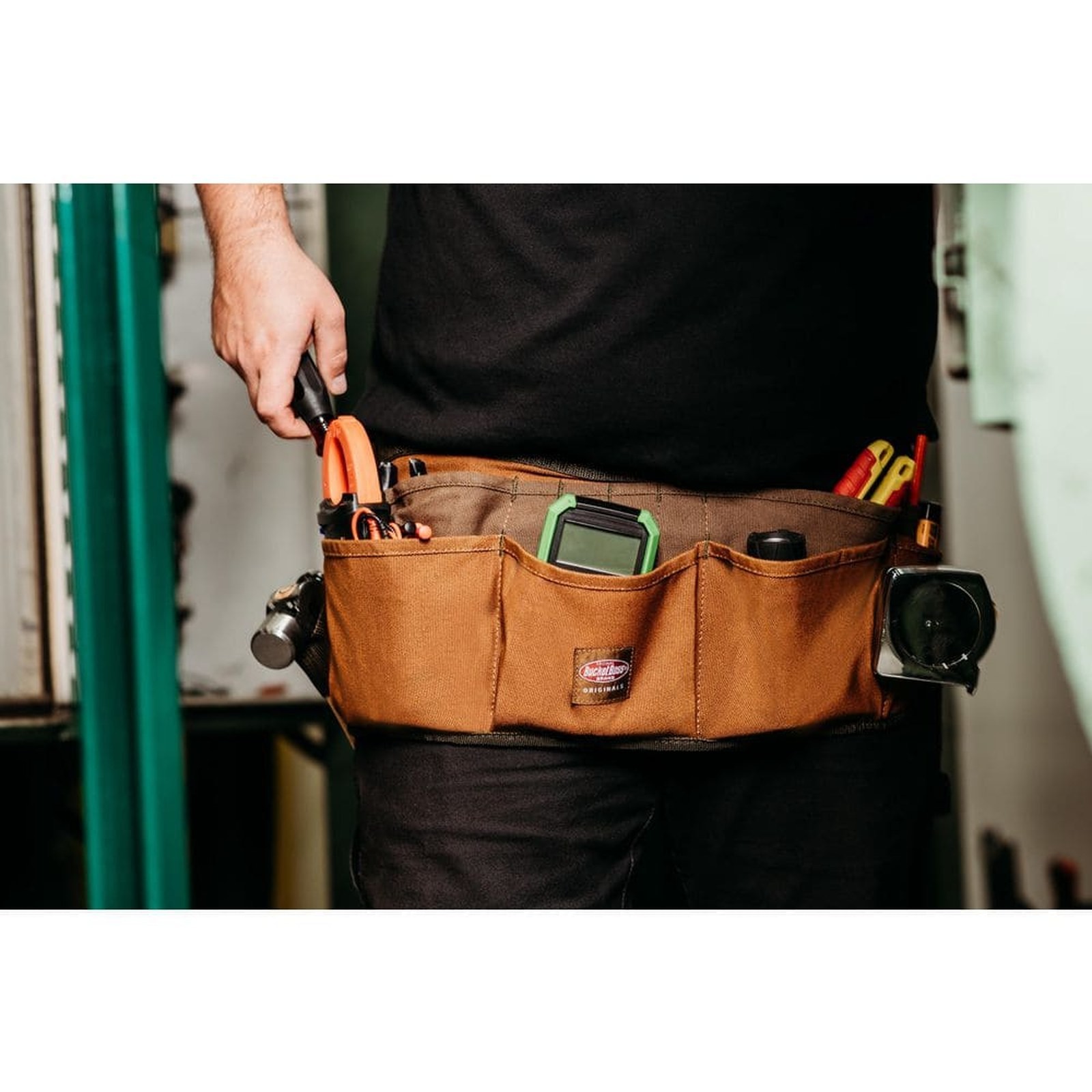 Bucket Boss 23 in. 13-Pocket Tool Work Apron