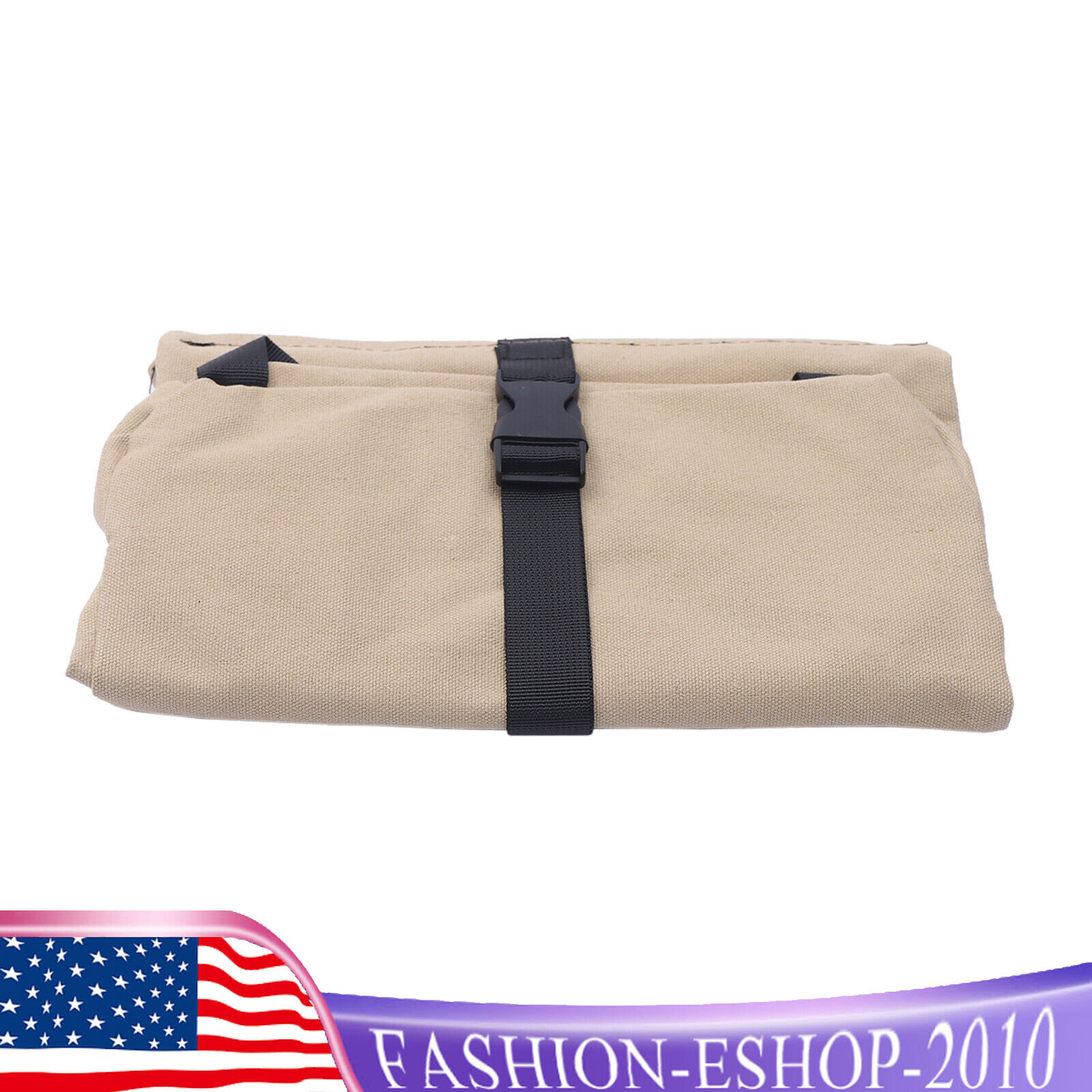 Multi-Purpose Roll Up Tool Bag Wrench Pouch Hanging Organizer Storage 5-Pockets