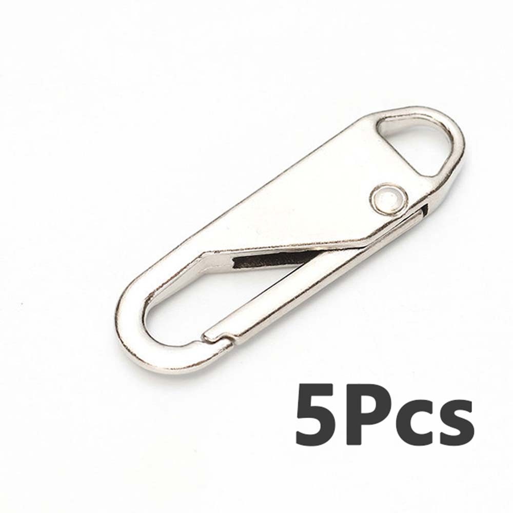 Portable Compact 5PCS Zipper Puller Replacement Suitable for On-The-Go Repairs