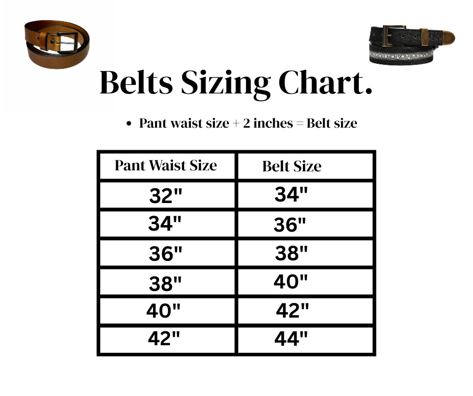 Boxed Brown Premium Heavy Leather Belt — Amish Handcrafted