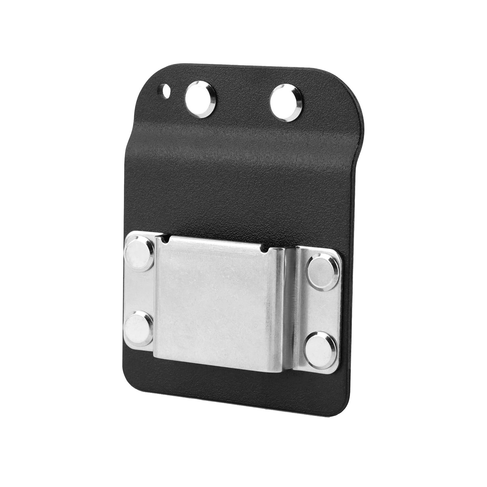 Tape Measure Belt Clip Holder Black Metal Nylon Tool Holster For 2 Inch Belt