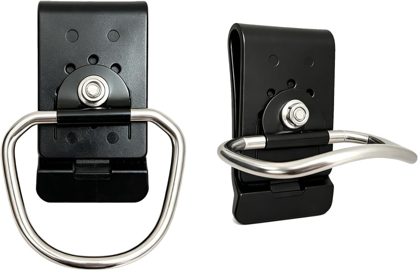 2PCS Hammer Holder Loop Tool Belt Holster Holds Hammers Rock Heammer Hatchet,
