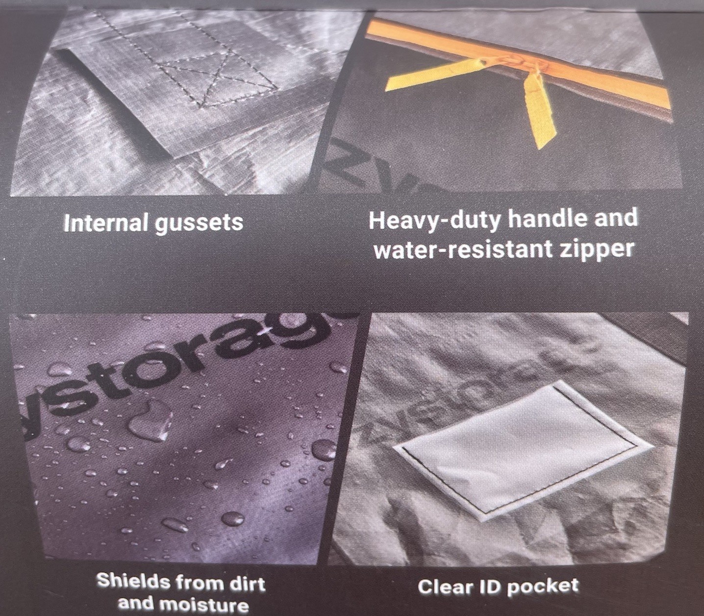 EzyStorage 20.6Gal Utility Bag Holds Up To 39Lb Brand New Never Used