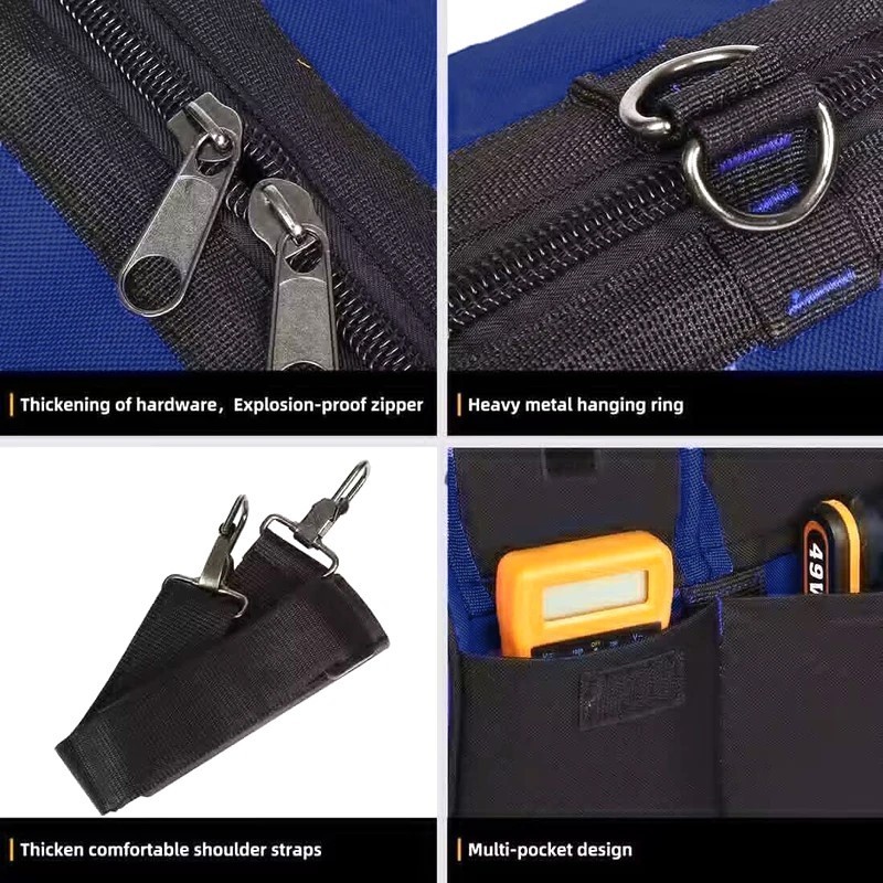 FASTECH UNISEX 20 INCH HEAVY DUTY TOOL BAG TOOL STORAGE, CARRIER & ORGANIZER