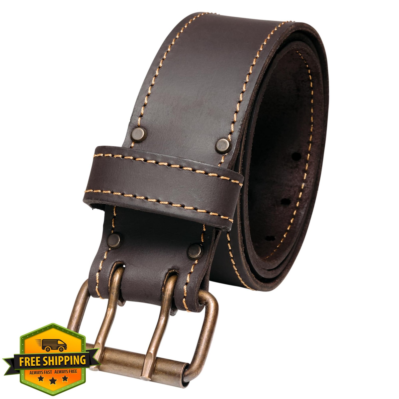 FESA Tool Belt Brown 2 Inch XXL Leather