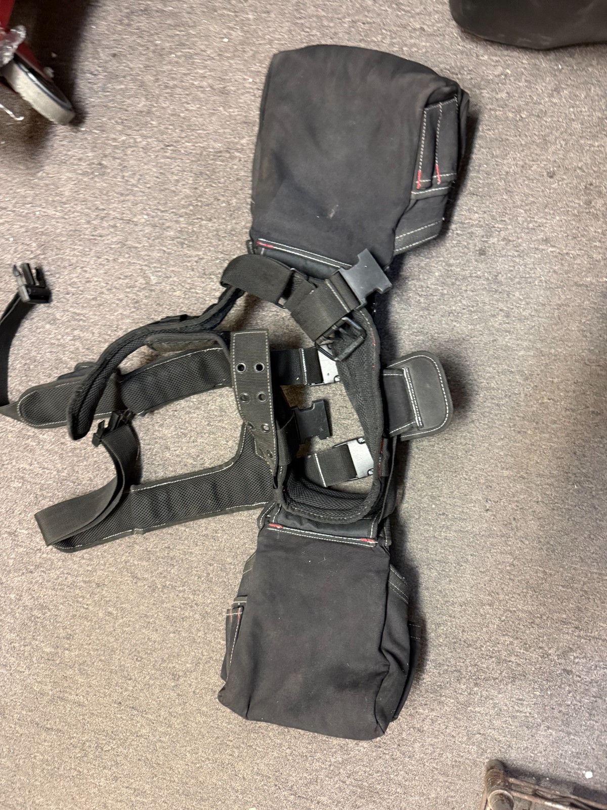 Carpenter Framer Rig Belt Tool Pouch Dickies BLACK