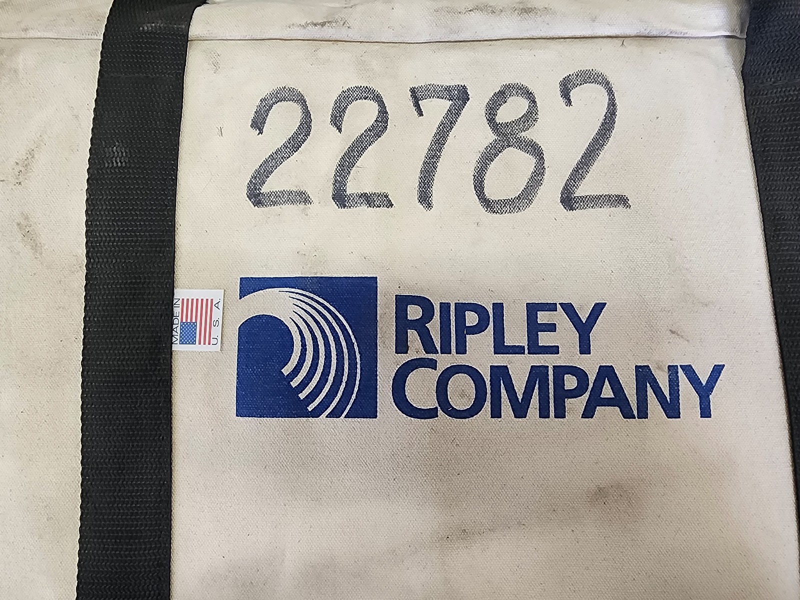 RIPLEY COMPANY CANVAS HEAVY- DUTY TOOL BAG MADE IN USA