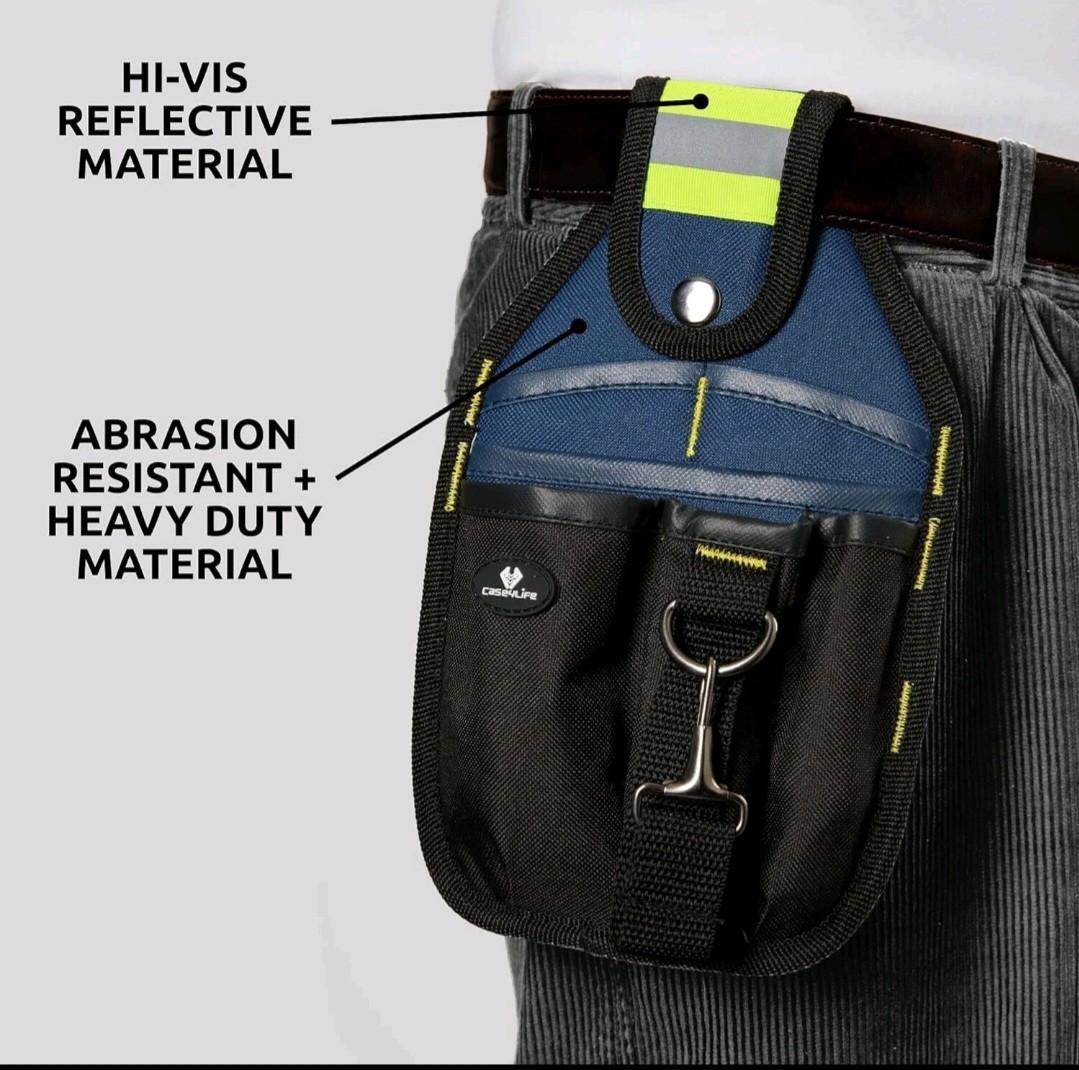 Case4Life Tool Pouch, Work Belt Perfect For tools carpenter.