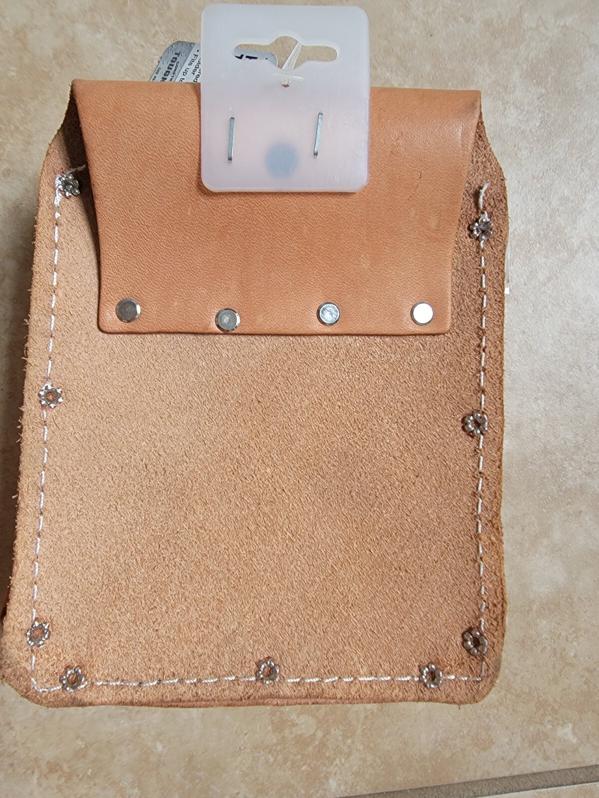 VTG Mcguire Nicholas Leather Toughskin Tool Pouch 7 Pockets 966