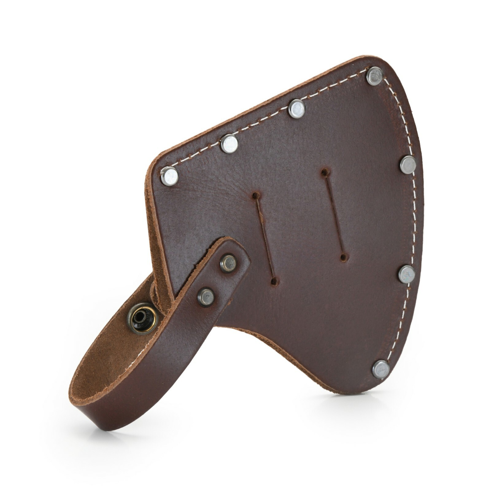 Style n Craft 98025 – Camper’s Hatchet Sheath in Dark Tan Top Grain Leather