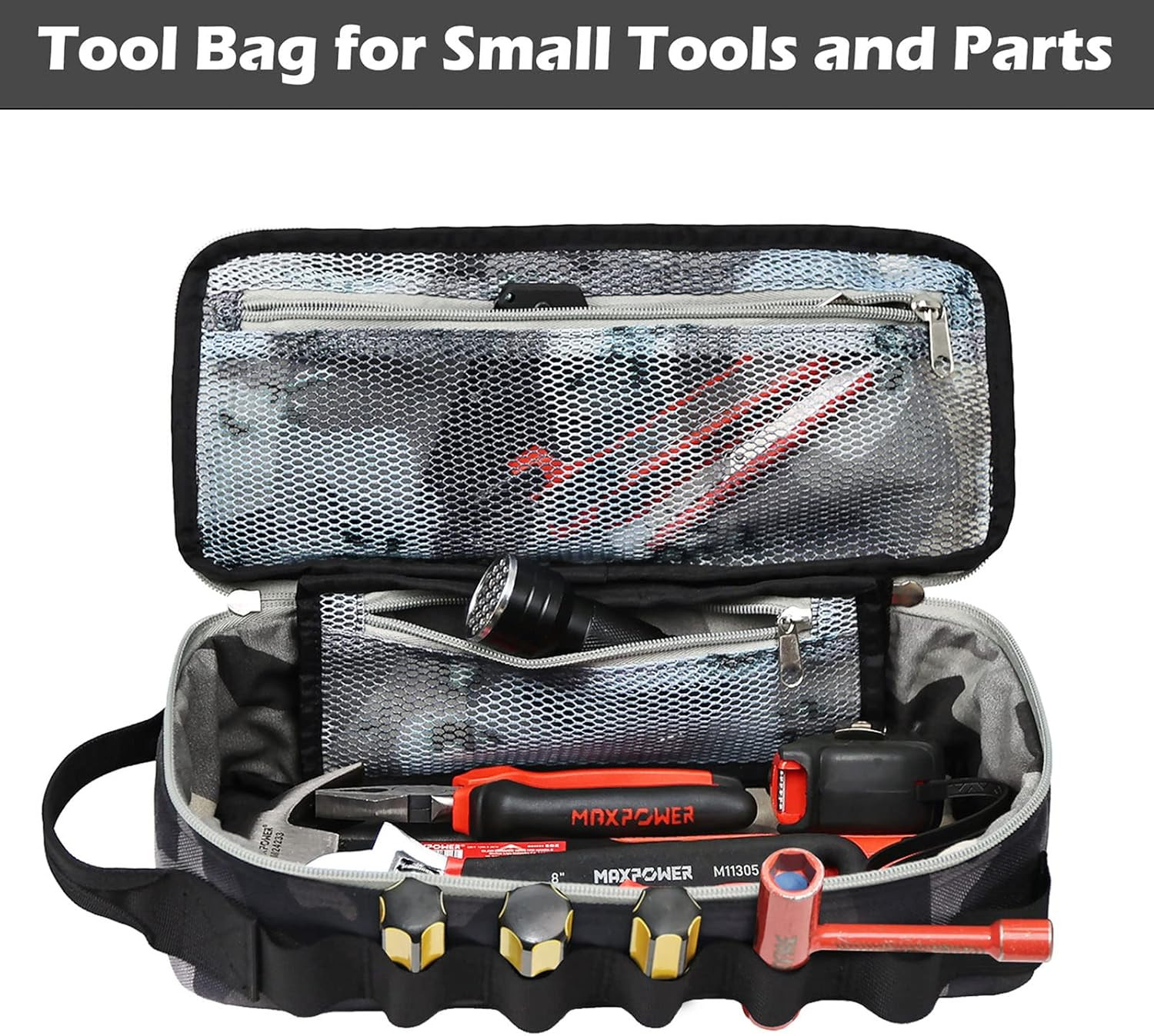 Rough Enough Portable Tool Bag – Compact EDC Pouch Organizer with Handle