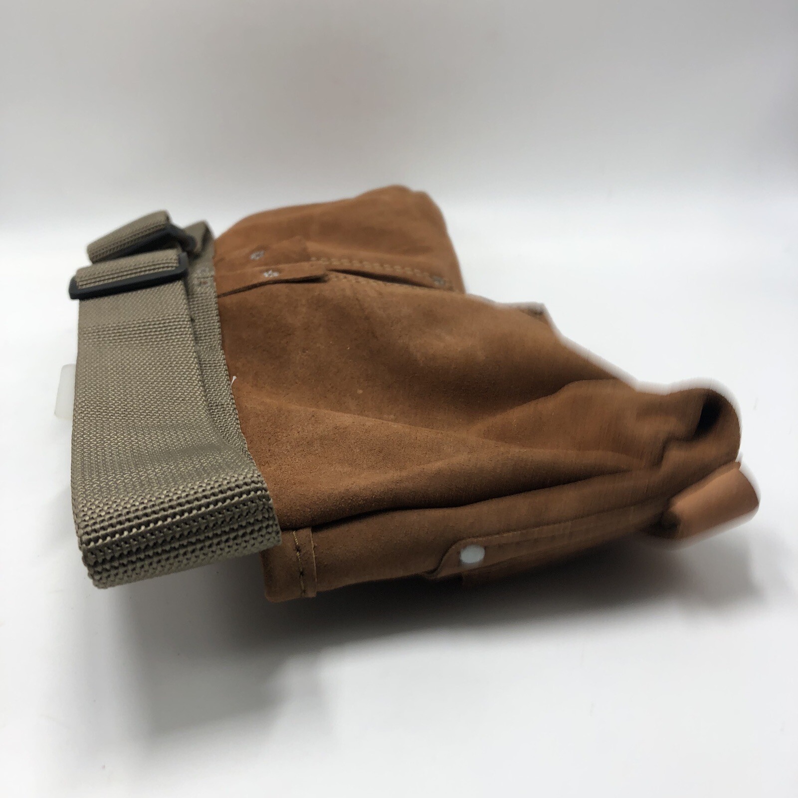 US Military 11 Pocket Handyman Apron Tool Belt Pouch Leather.