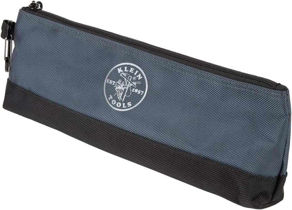 Klein Tools 55559 Stand-Up Zipper Bag Tool One Size, Gray/Black, Blue/Black