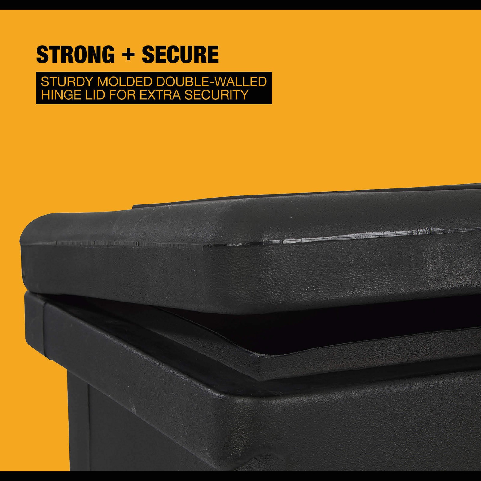 Northern Tool + Equipment 32in. Polyethylene All-Purpose Chest, Black