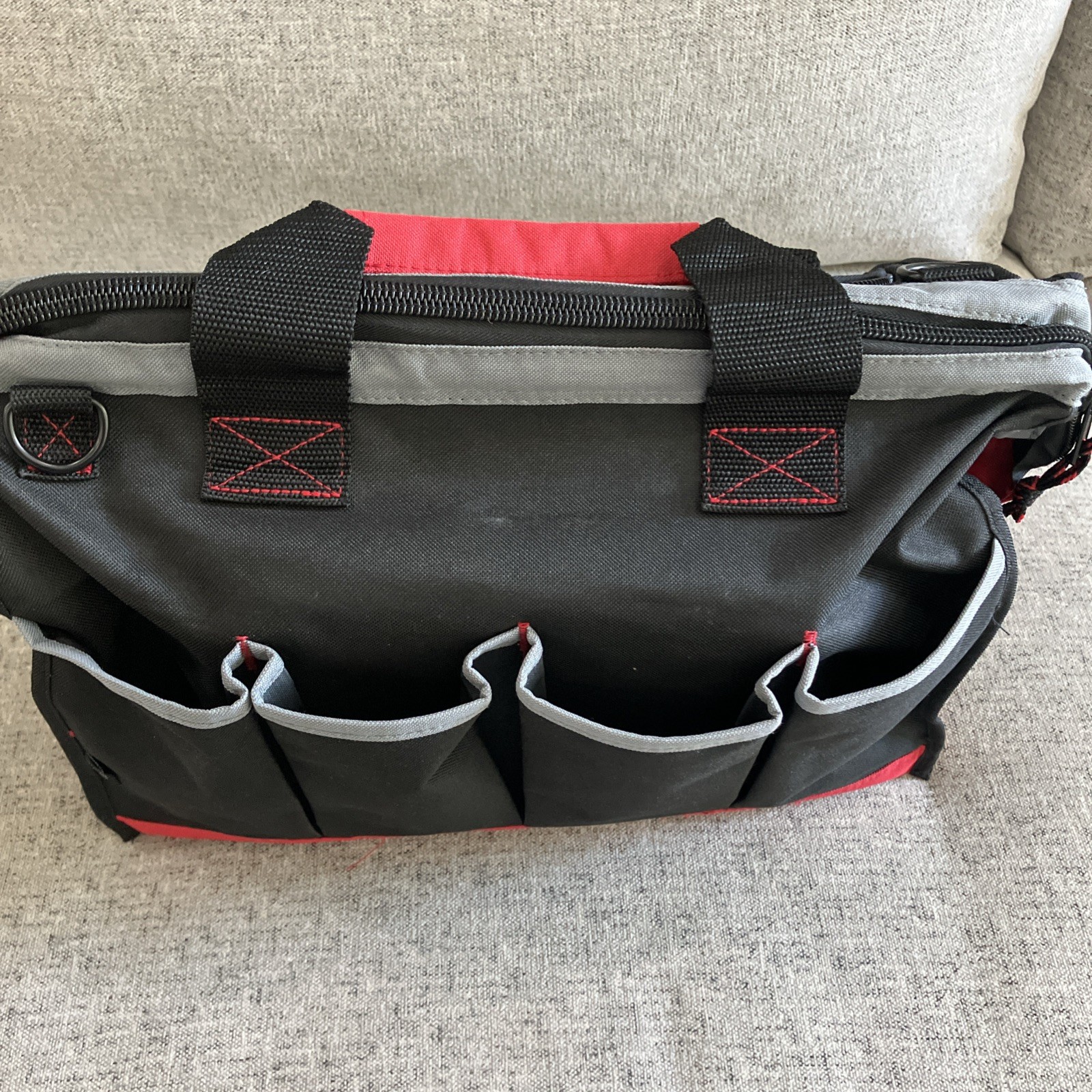 Gemline 3873 Tool Bag Heavy Duty 7W x 16L x 12 Tall Including Shoulder Strap