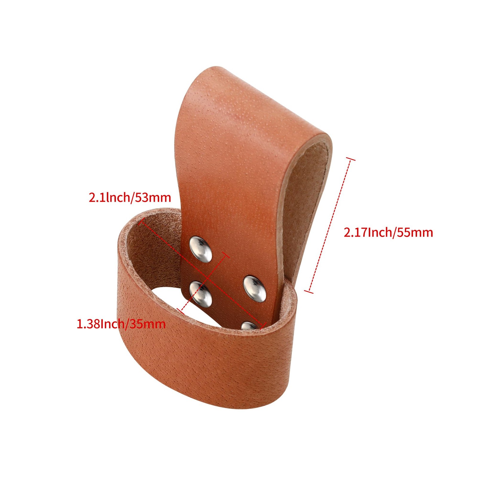 Premium Leather Multi Tool Carrier Holster with Belt Loop, Small Brown Hammer…