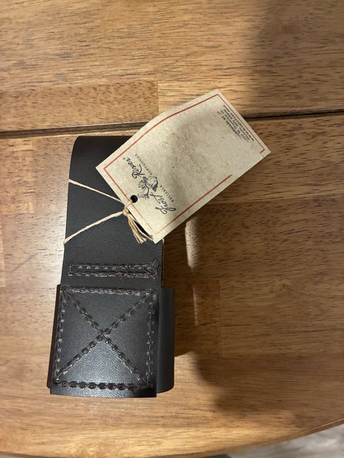 Frost River Leather Hatchet/Axe Tool Holder Pouch Sheath Brown Made in USA