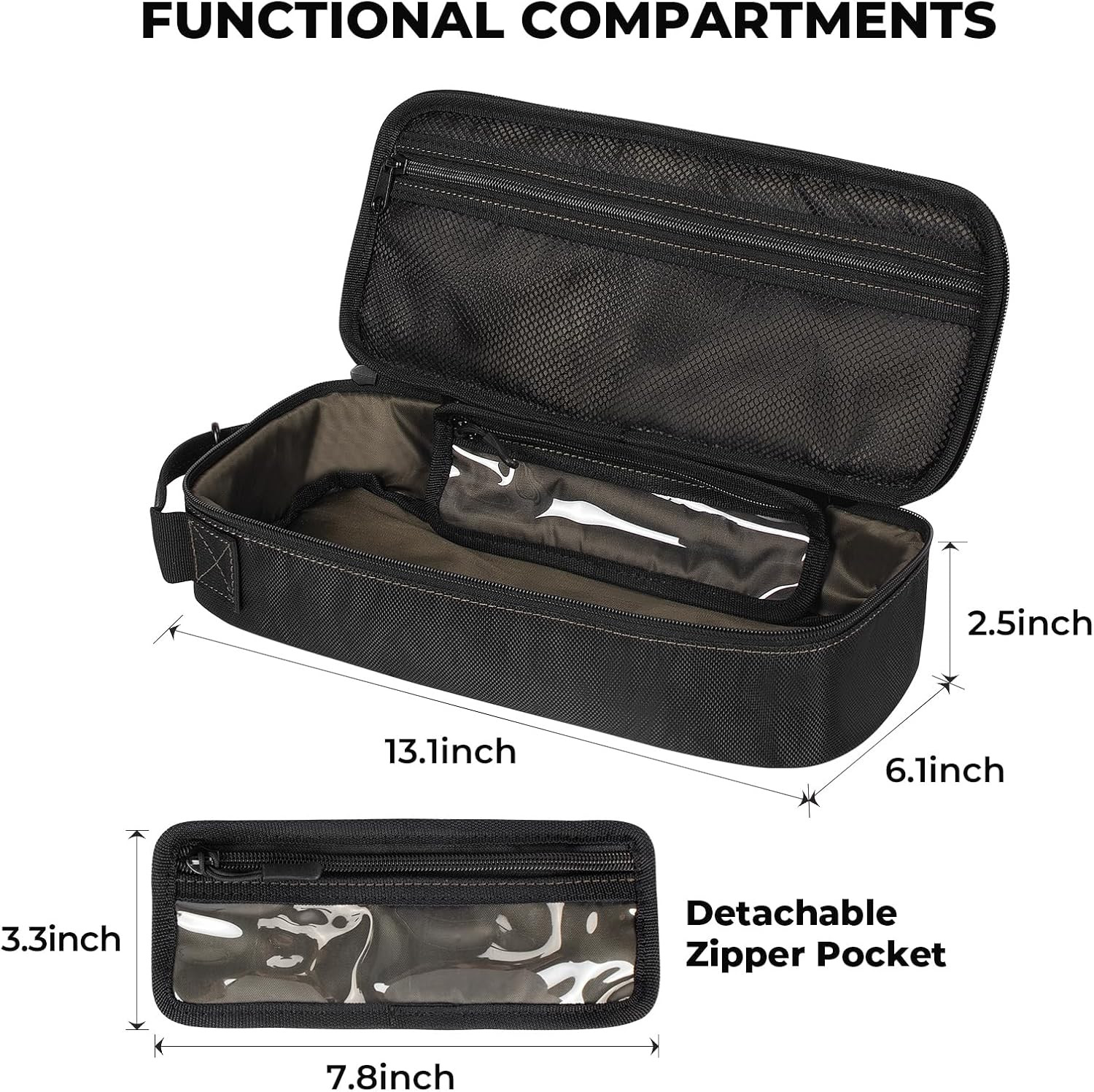 Portable Small Tool Bag, Organizer Storage Box for EDC, Motorcycle, Road Bike, E