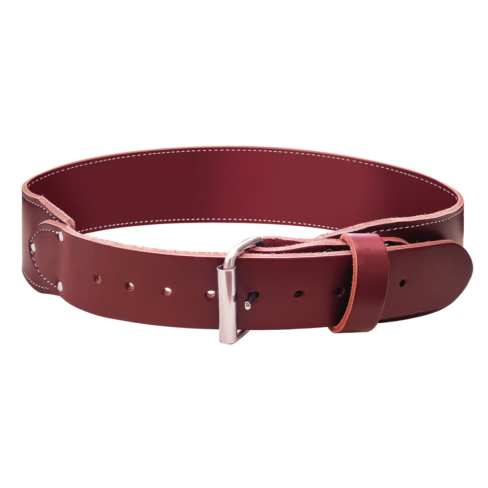 SITEGEAR 3″ Top-Grain Leather Ranger Work Belt, Large