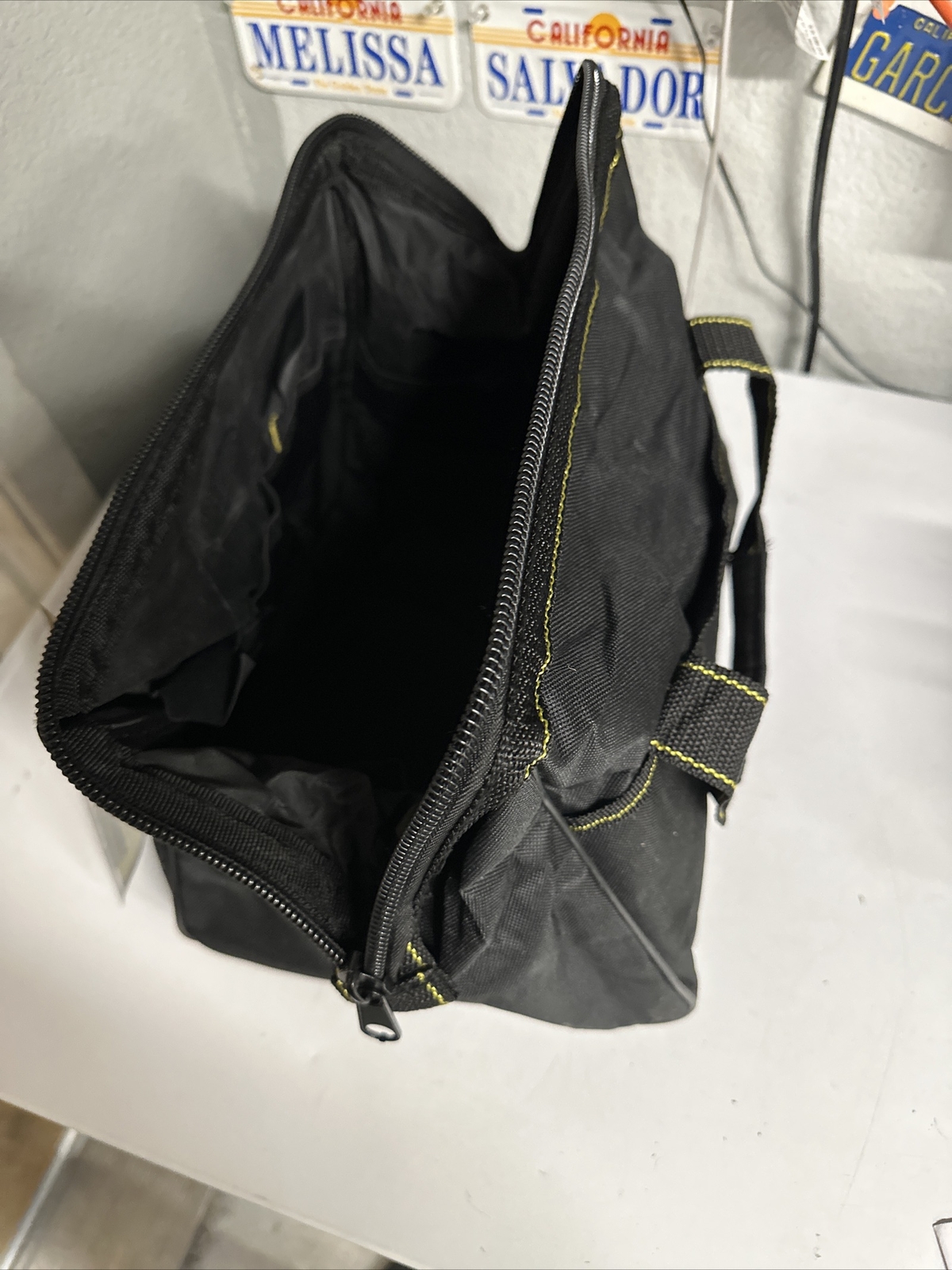12 inch tool bag Heavy Duty 12″x10″x9″ Tote 6 Exterior & 15 Interior Pockets NEW
