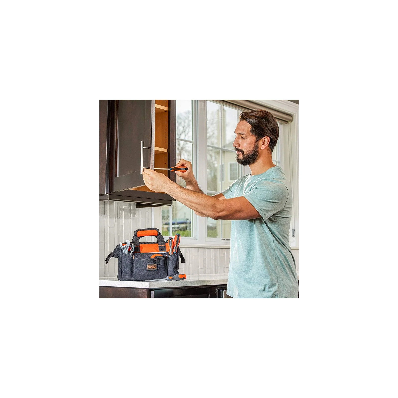 BLACK+DECKER Tool Bag, 12-Inch – BDST500001APB