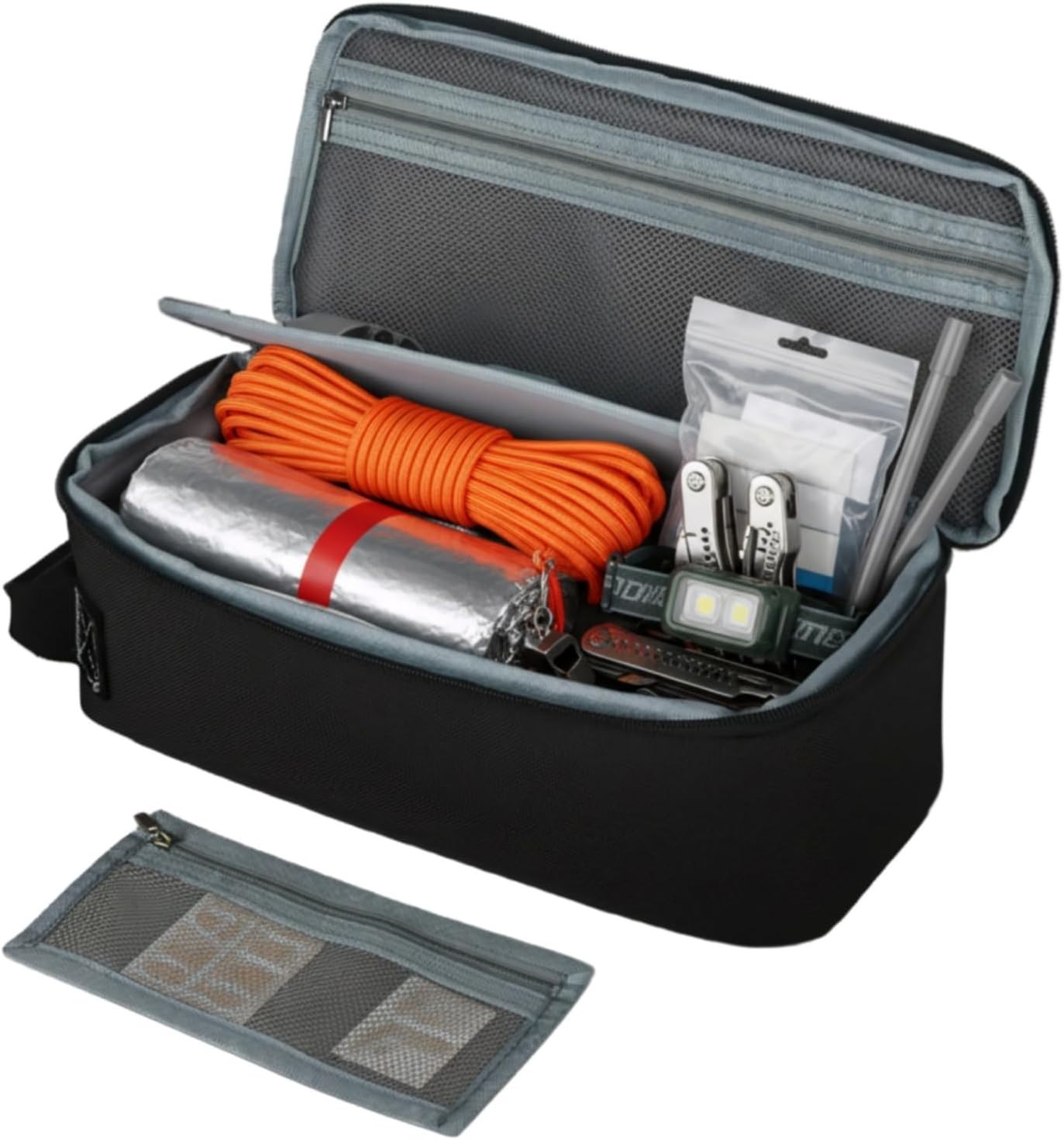 12.6″ Small Tool Bag Pouch for Men with Multiple Pockets, Waterproof Heavy Du…