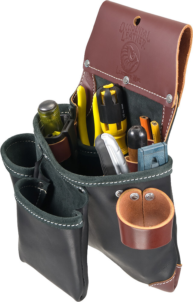 Occidental Leather B5612 Green Building Builders Framers Tool Bag – Black USA