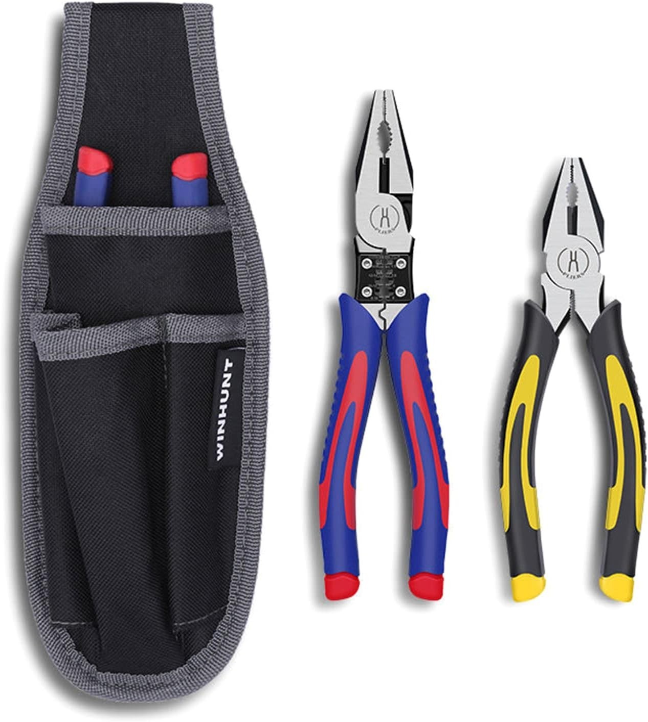 Small Tool Holder, Min Work Organizer Tool Pouch and Knife Holder with Snap Clip