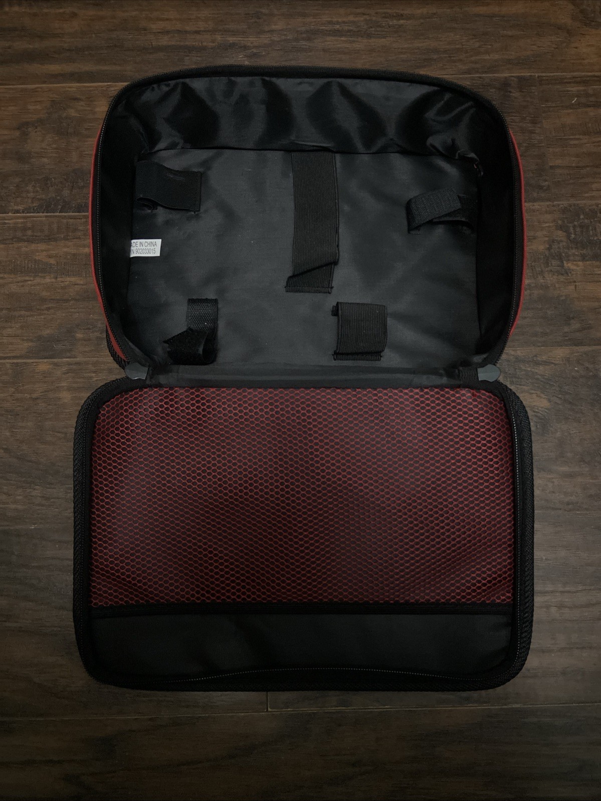 Milwaukee 13 inch M12 Contractor Tool Bag – Red 13x9x3 Great Shape