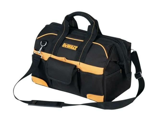DeWalt DG5543 Tradesman Heavy Duty 16″ Tool Bag 33 Pockets, Reinforced Handles