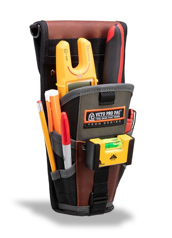 Veto Pro Pac DH2X Large Drill Holster w/ SS Belt Clip & Badge