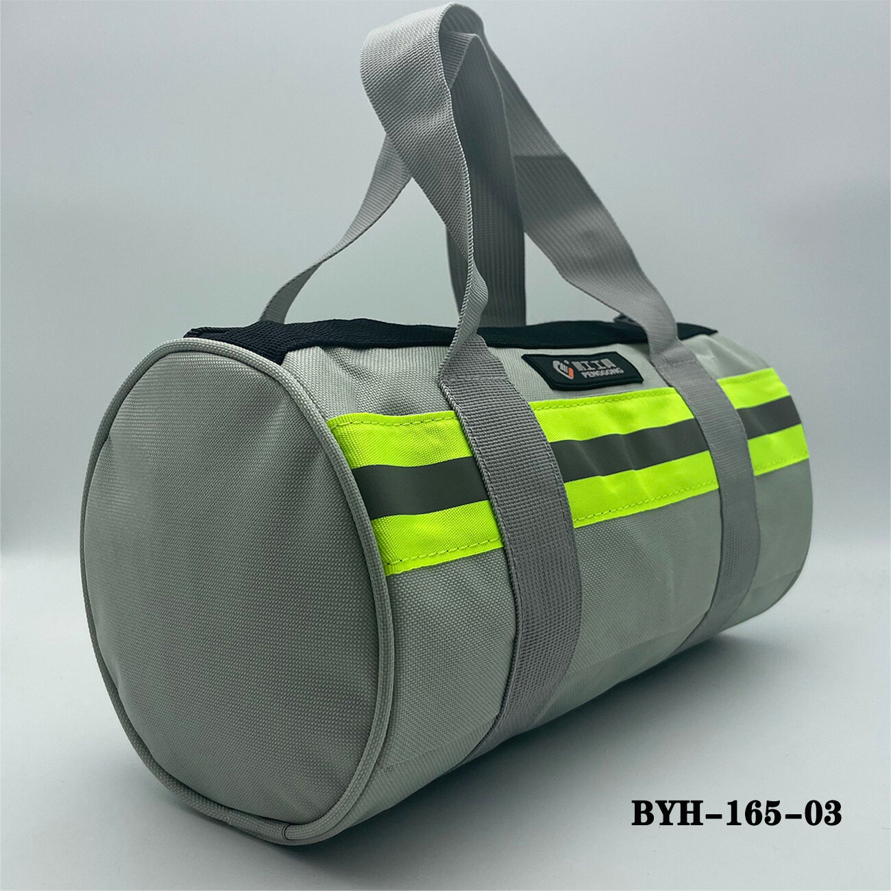 Heavy Duty Professional Tool Bag with Metal Zippers Wide Mouth Multi-Purpose Pro
