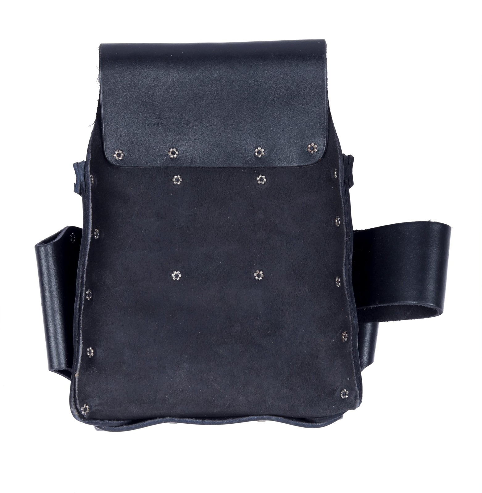 VEEKAY Electrician Leather Tool Pouch 10 Pocket Full Grain Heavy Duty Brown