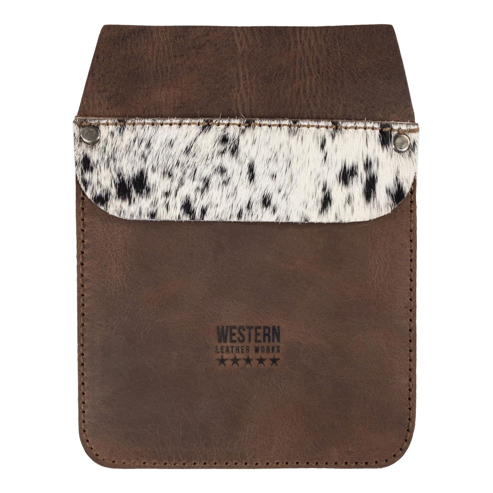 Western Leather Works, Work Pocket Organizer for Tools Handmade from Full Gra…