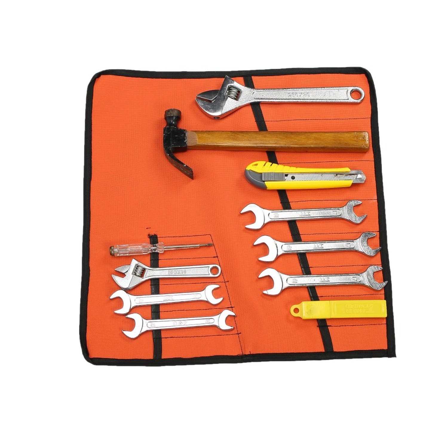 Heavy Duty Oxford Tool Roll Pouch Wrench Holder Organizer Bag With 12 Pockets…