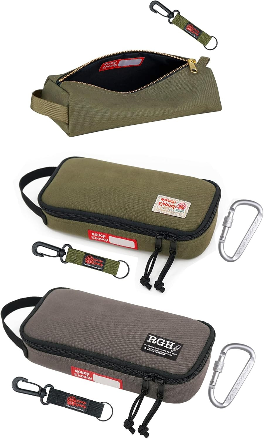 Rough Enough Portable Tool Bag EDC Pouch Organizer with Handle