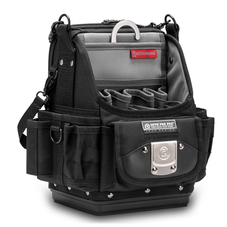 Veto Pro Pac SB-LD Blackout Tool & Meter Bag Hybrid Open Top V-SWAP