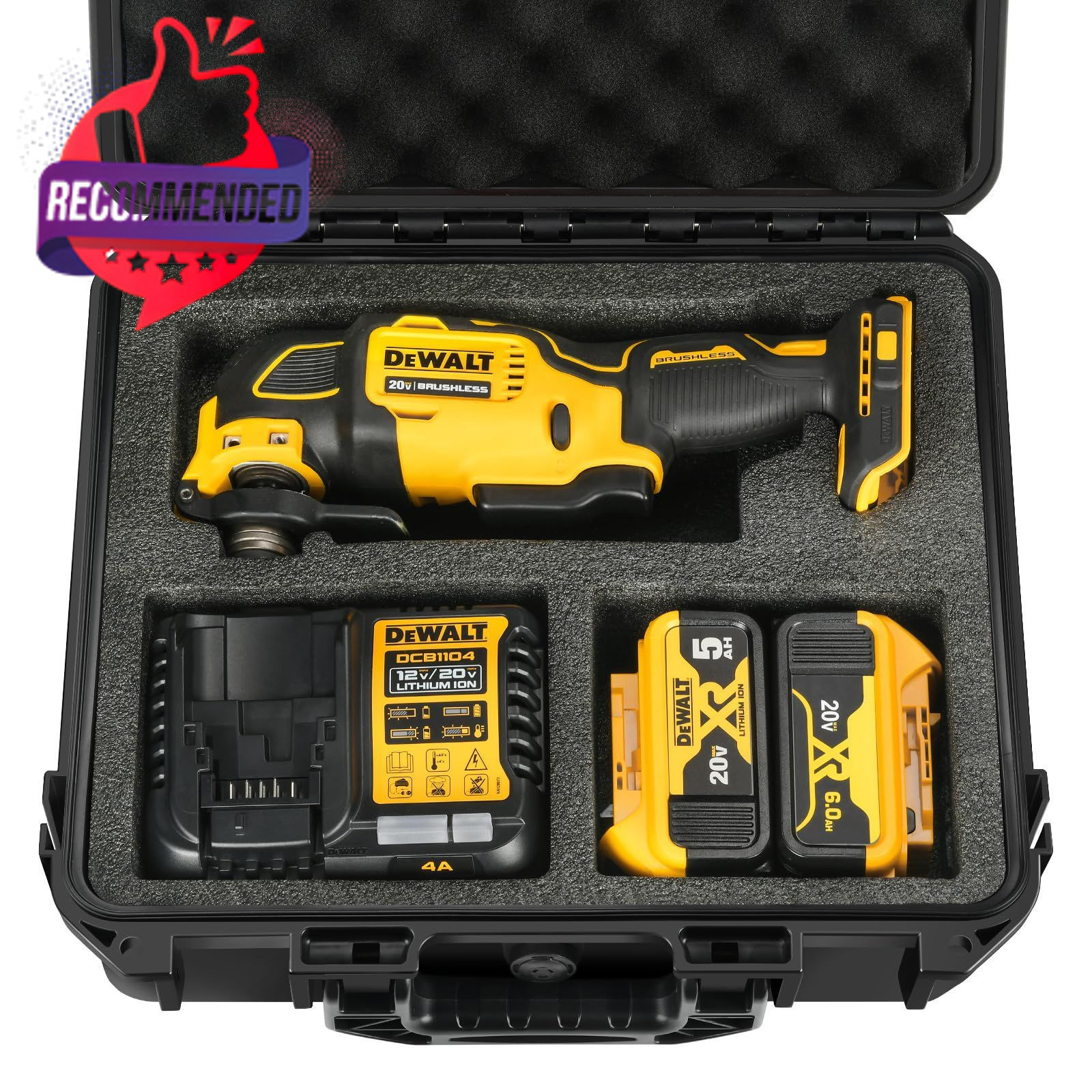 Waterproof Hard Medium Tool Case – Yellow/Black