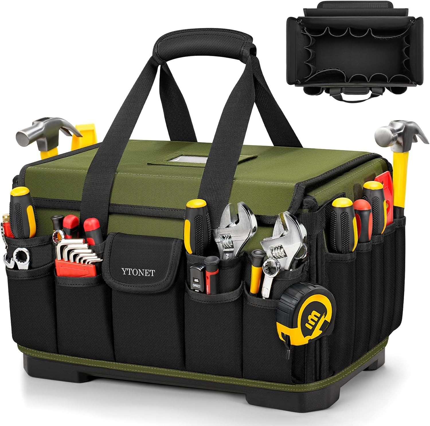 Large Capacity Electrician Tool Bag 18-Inch