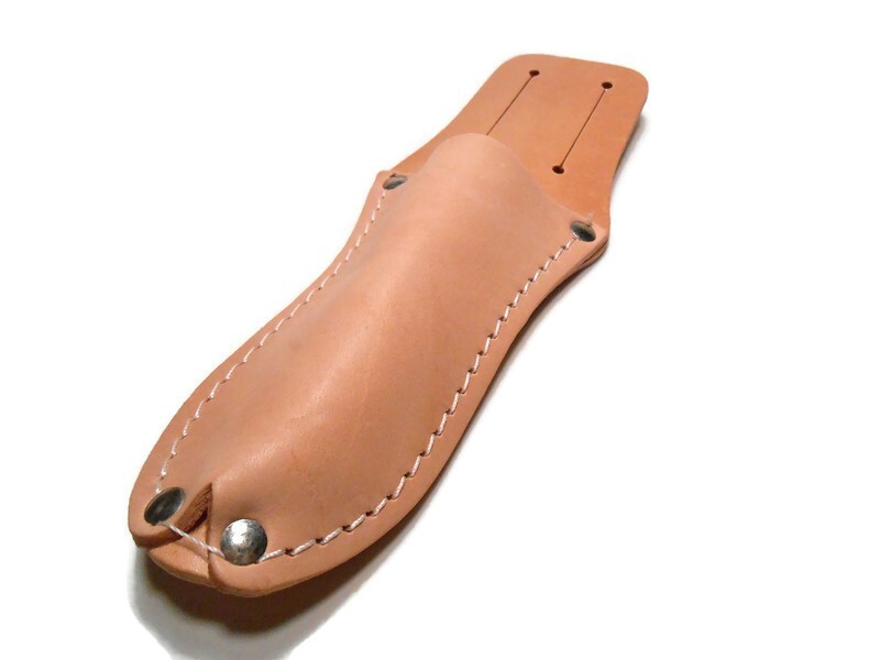 Top Grain Saddle Leather Pliers Holster 2″ Belt Slot Made In The USA