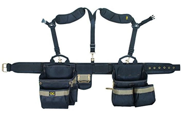 CLC 1614 20 Pocket, Heavy Duty Framers 5 Piece Comfortlift Combo Tool Belt