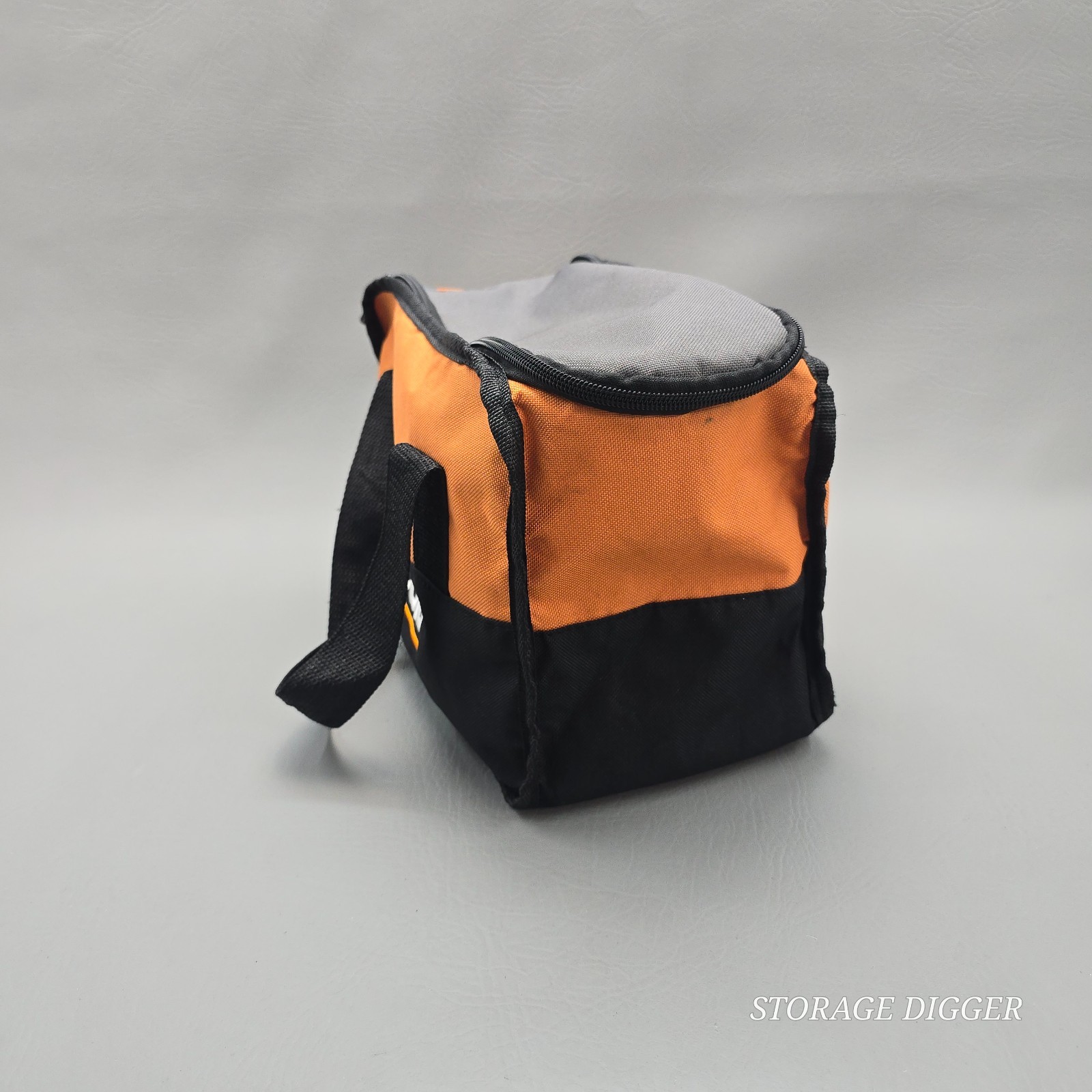 Ridgid Black Orange Heavy Duty Tool Storage Bag, Zip Closure, 11″ x 8″ x 6″