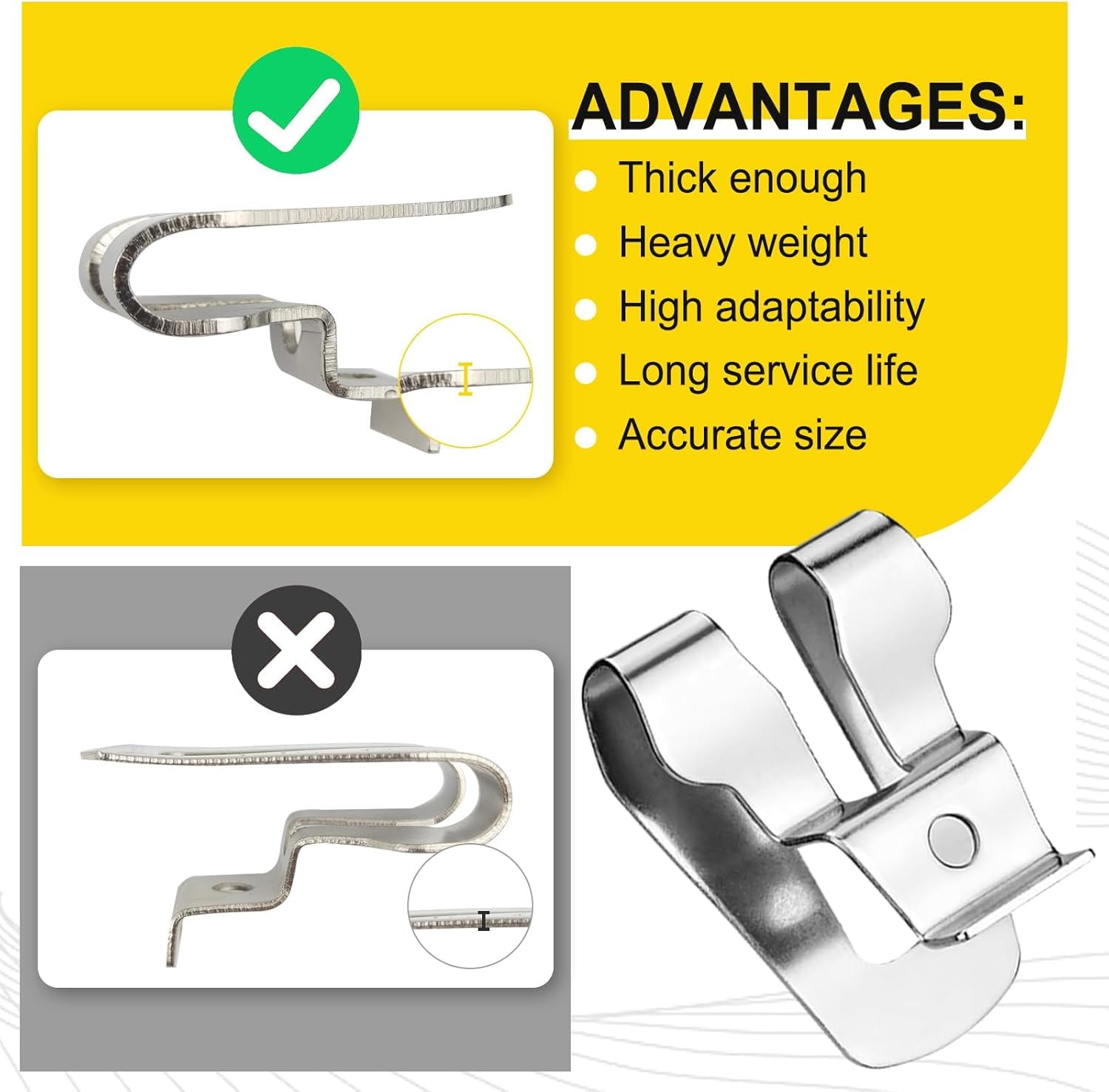 4PCS Belt Clip for Ryobi, Belt Hook with Screw for Ryobi and Ridgid 18 Volt T…
