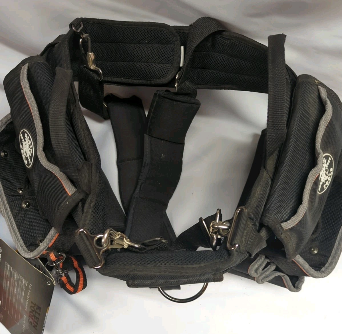 Klein Tools 55429 Tradesman Pro Electrician’s Padded Tool Belt Tool Pouch XL