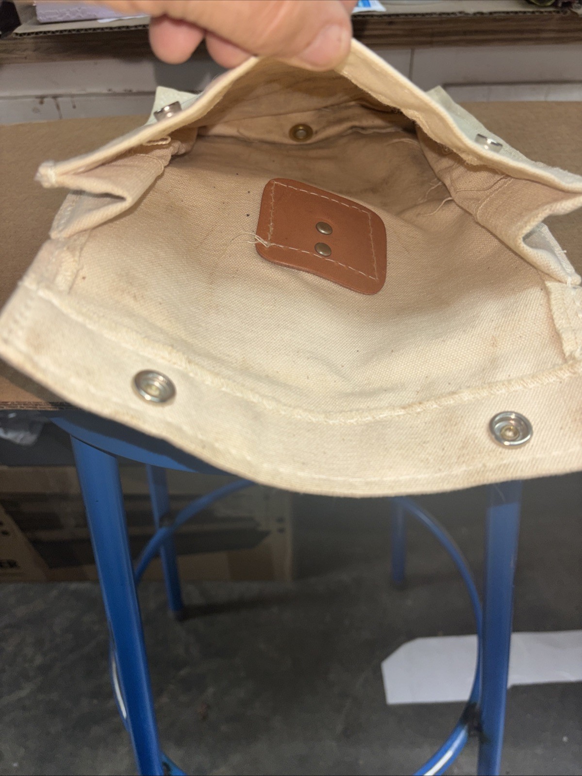 Estex 2210 Canvas Glove Bag 12”