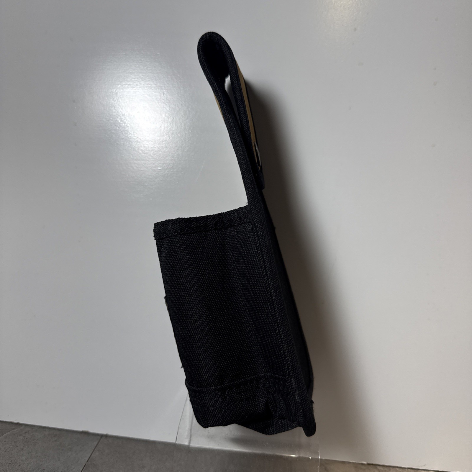 Carhartt Canvas Beverage Holster Tool Belt Attachment Black Can Bottle Holder