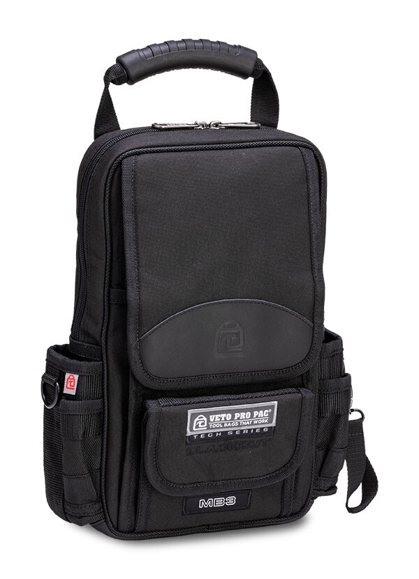 Veto Pro Pac MB3 BLACKOUT Large Meter Bag / Tool Pouch (With Sling Strap)