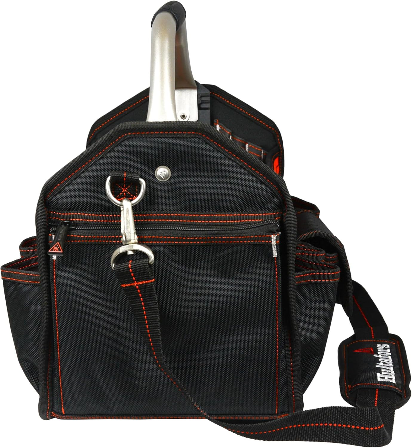 Heavy Duty Open-Top Tool Carrier with 32 Pockets and Durable Base Pad Feet