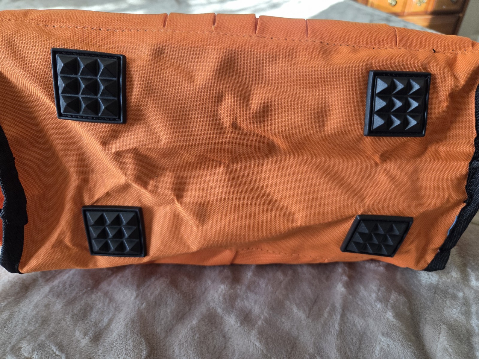 Torelli 12.5 in Collapsible Tool Bag INV00710 Orange Black 14 Exterior Pockets